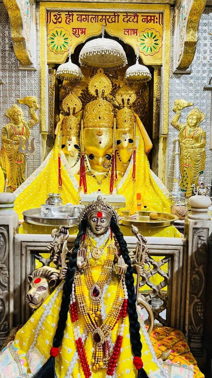 Maa Baglamukhi — the divine mother, eighth of the Dash Mahavidyas